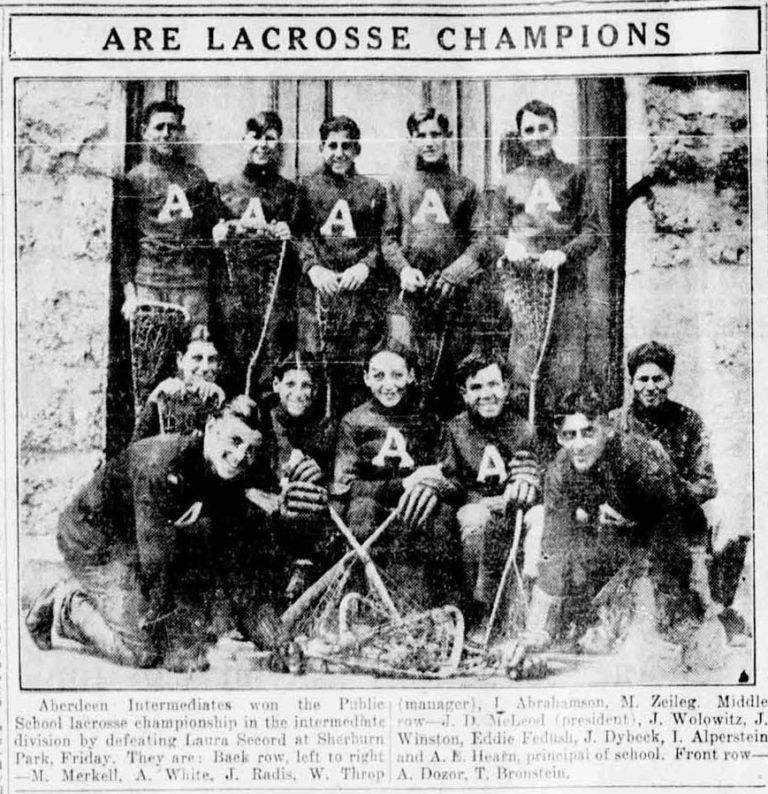 1926 Aberdeen PS champs