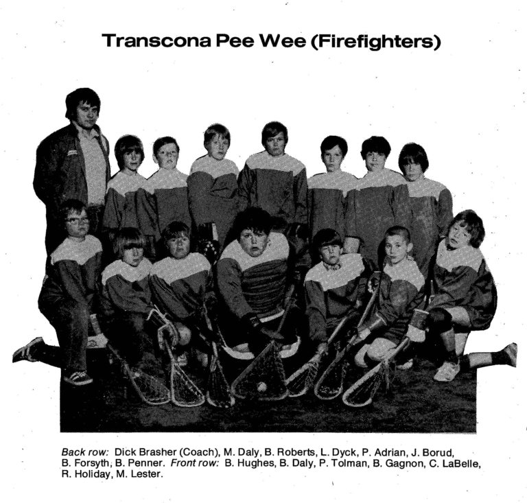 72 Transcona Pee Wee Firefighters