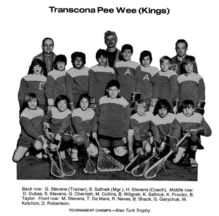 72 Transcona Pee Wee Kings